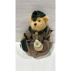 1998 Boyd's bear Bailey & Friends Bailey with Heart Pillow # 9199-08 8 " Plush